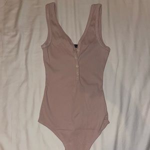 *SOLD* Abercrombie and Fitch Henley Bodysuit